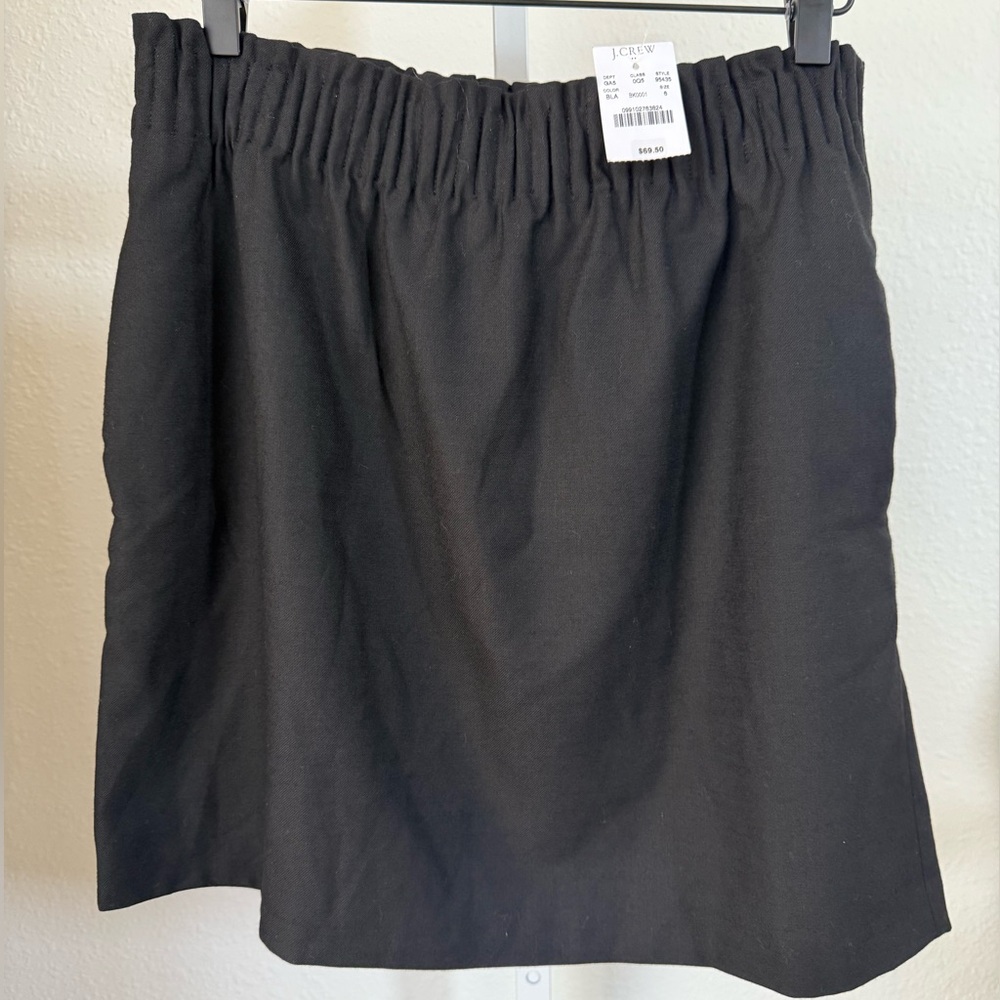 NWT J.Crew wool-blend skirt, size 6